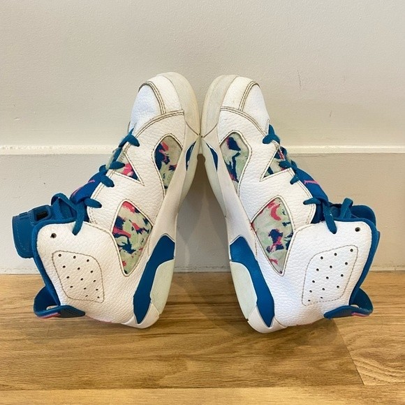 Air Jordan 6 Retro GS 'Green Abyss' - Picture 6 of 9